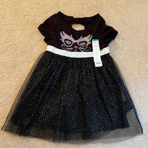 NWT Black Kitty Cat 🐈‍⬛ Tulle Dress from Dot & Jazz, size XS 4-5